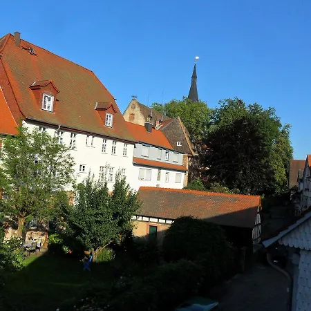 아파트 Ferienwohnung Am Schloss 에르바흐